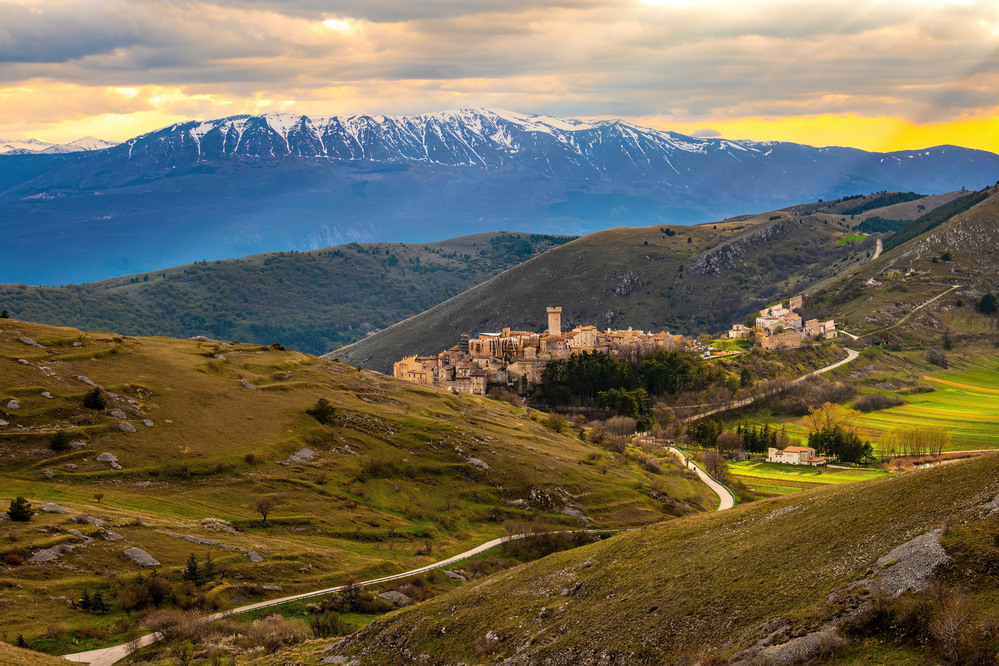 Le Parc National de la Majella : le parc de montagne surplombant la mer